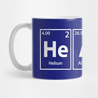 Health (He-Al-Th) Periodic Elements Spelling Mug